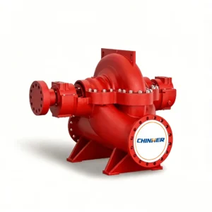 double-suction split-case pump